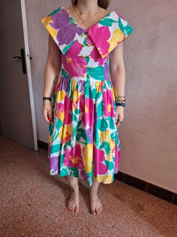 Robe originale multicolor