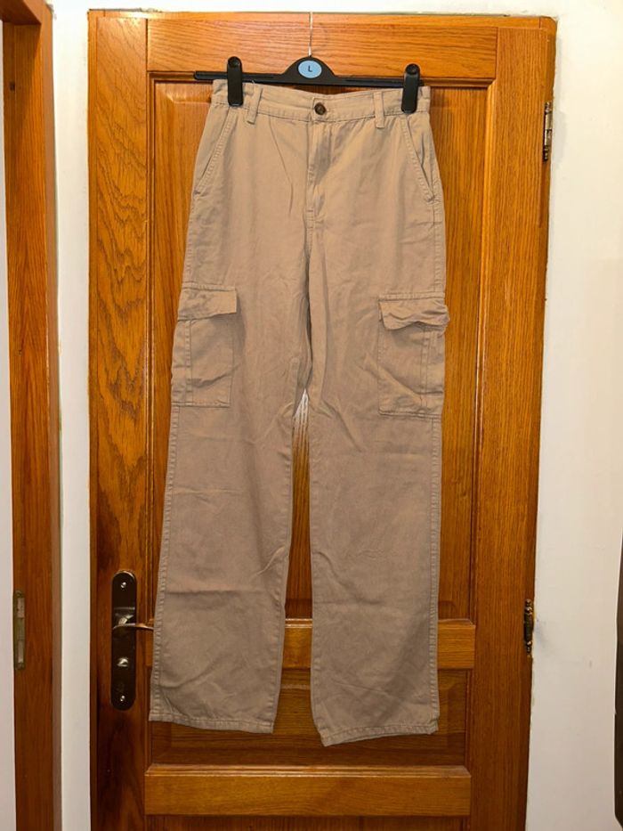 Pantalon cargo droit