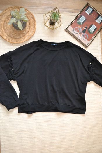 Magnifique pull noir kiabi