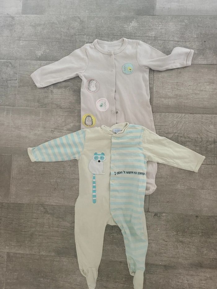 Lot pyjama été garçon 9mois
