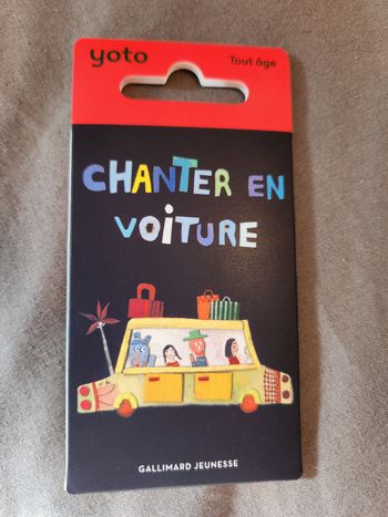 carte yoto chanter en voiture
