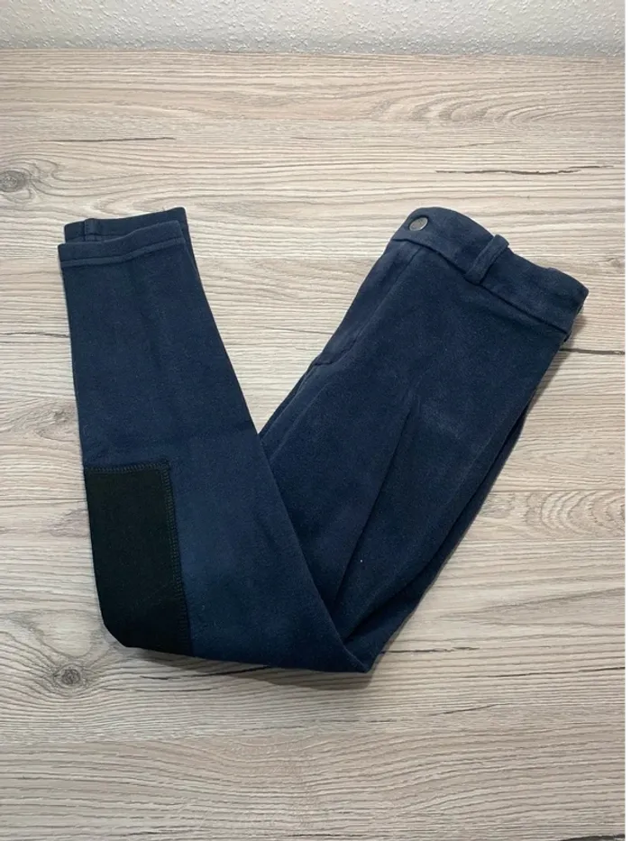 Pantalon d’équitation Fouganza 8 ans – Bleu Marine – Très bon état