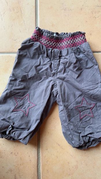 Pantalon chaud 6 mois fille taille élastique souple confortable