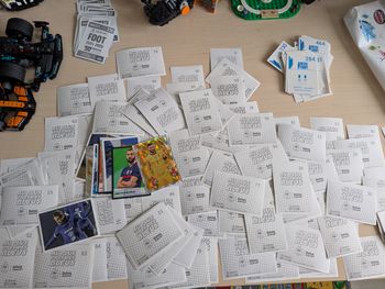 Stickers panini au plus pres des bleus, equipe olympique et foot 2024/2025