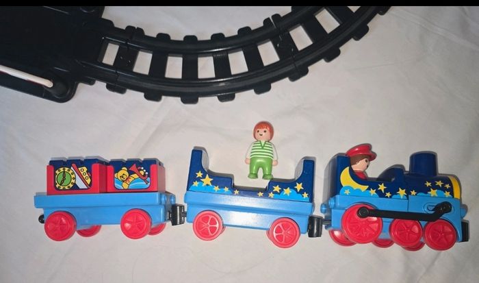 123 playmobil Train Magique de la nuit étoilée 6606 vintage 1998 - photo numéro 3