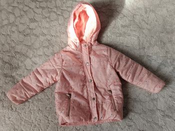 Manteau blouson rose fille 5 ans oursons Lulu Castagnette