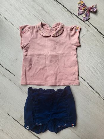 Ensemble 3 mois fille Sergent major