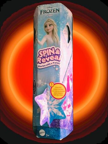 Poupée surprise Disney Frozen Elsa – Spin & Reveal