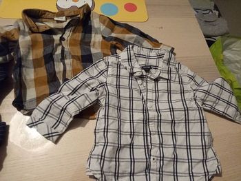 Chemise manches longues