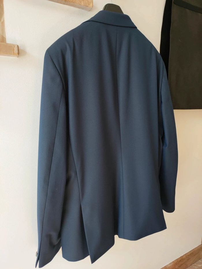 Costume deux pièces DEVRED bleu marine neuf veste taille 58 pantalon taille 46 housse - photo numéro 10
