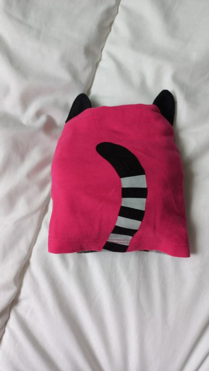 T-shirt catimini rose chat - photo numéro 7