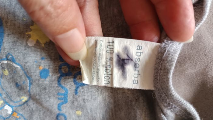 Body manches longues baby gros - photo numéro 3