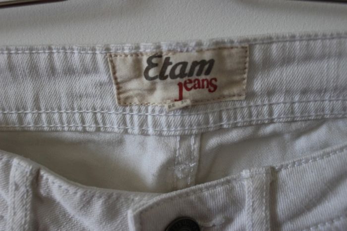 Jean blanc Etam - photo numéro 5