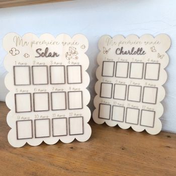 Tableau ma première année