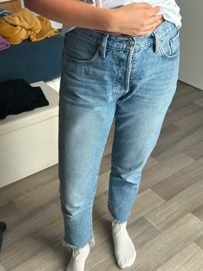 Jeans droit coupe