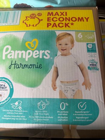 Pampers harmonie taille 6