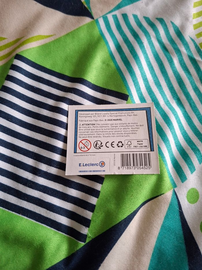 Carte Marvel leclerc 060 - photo numéro 2