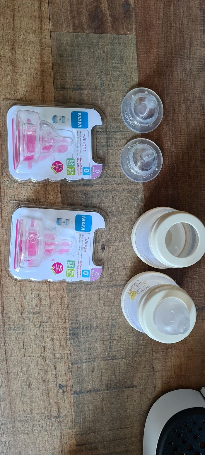 Tétines mam + Biberons naissance - photo numéro 2