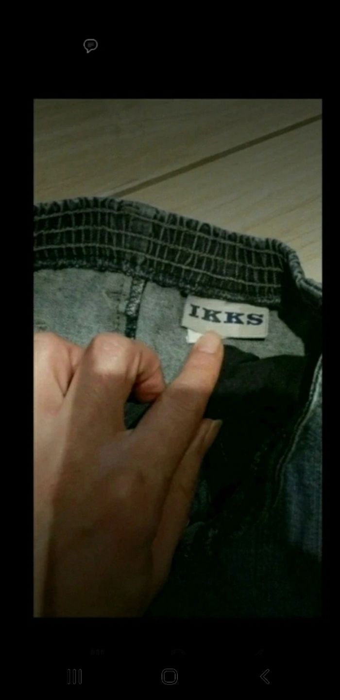 Jupe longue jeans ikks 8 ans - photo numéro 3