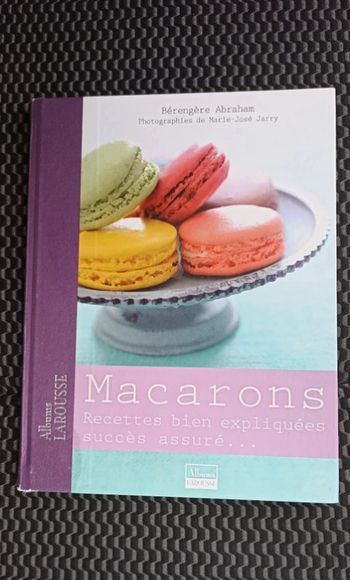 livre de recettes Macarons Recettes bien expliquées succès assuré Albums Larousse Bon état