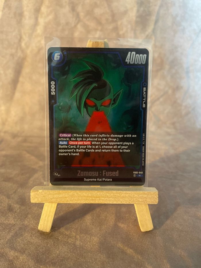 Carte Zamasu: fused - FB02-046 - Dbs fusion world