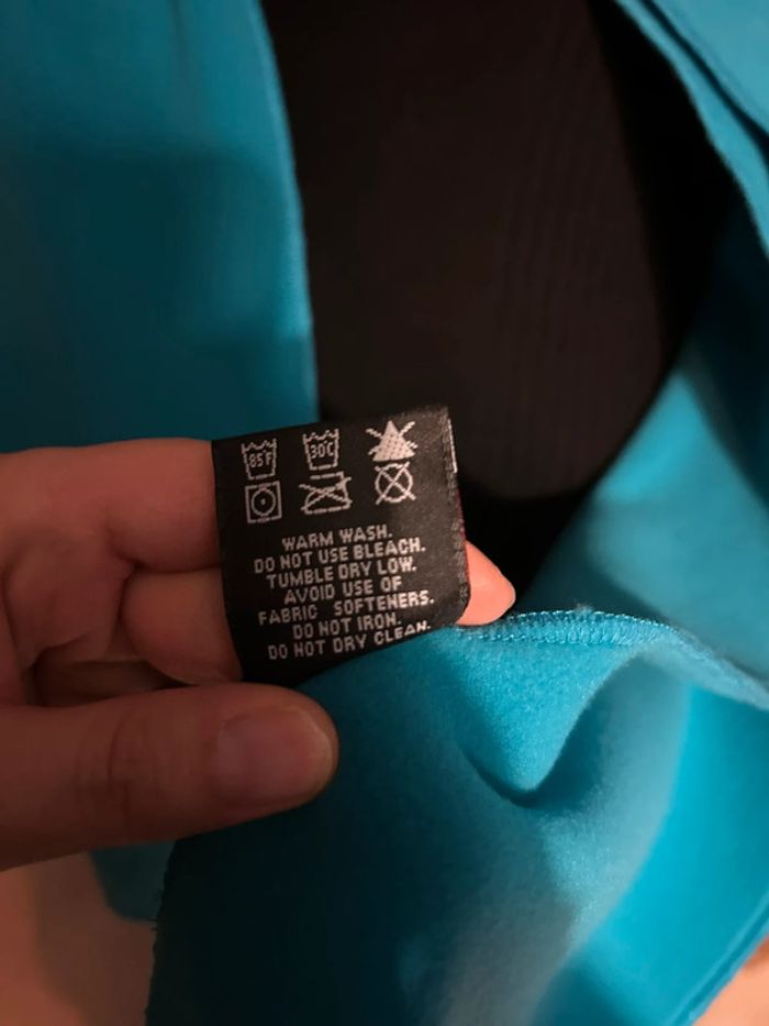 Écharpe Polartec bleu - photo numéro 5