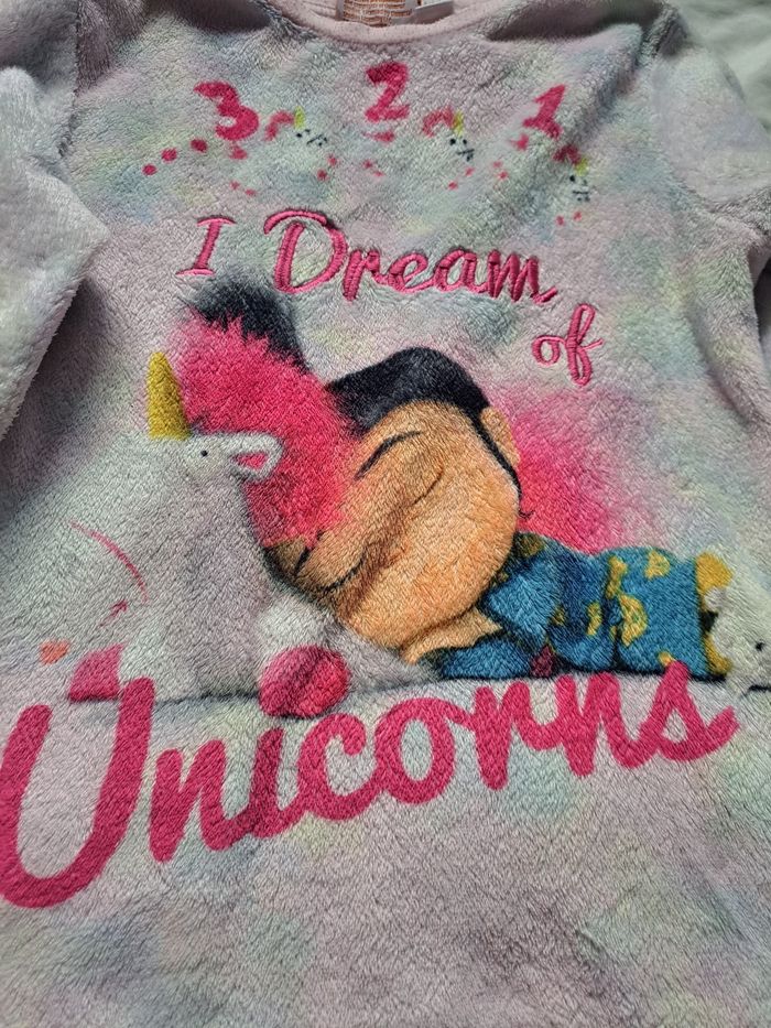 Pyjama molletonné "Licorne minion" - photo numéro 4