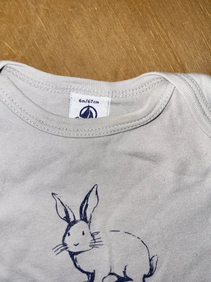 Lot de deux bodies petit bateau - photo numéro 3