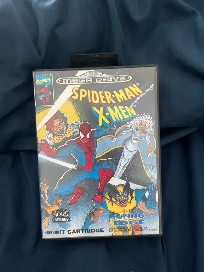 Jeu sega mega drive Spiderman x-men megadrive spider man - photo numéro 2