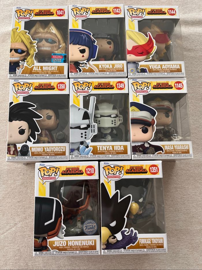 Funko pop my hero academia lot
