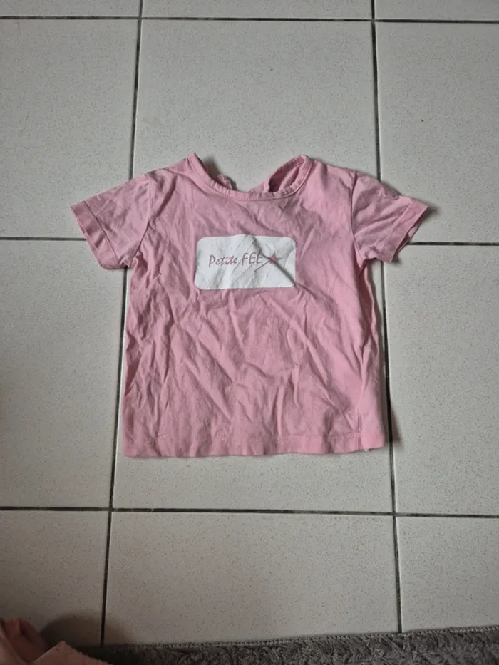 Lot de 6 tee shirts fille 2 ans - photo numéro 3