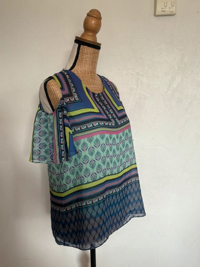 Magnifique blouse Christine Laure taille 36 - photo numéro 4