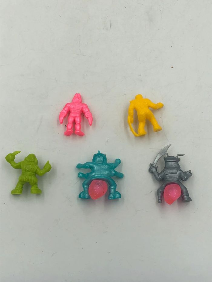 Lot de 5 figurines Cosmix Muscle Man Exogini - photo numéro 2