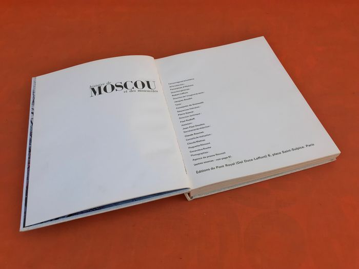 Histoire de Moscou et des Moscovites (1963) Editions du Pont Royal Paris - photo numéro 3
