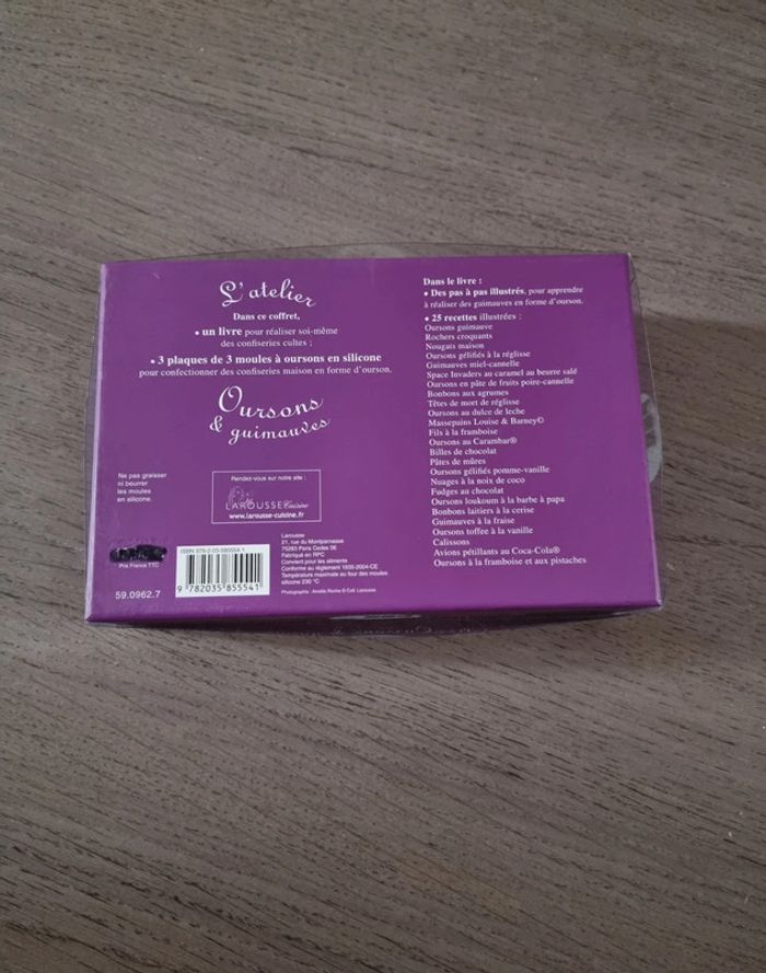 Livre revette ourson et guimauve - photo numéro 2