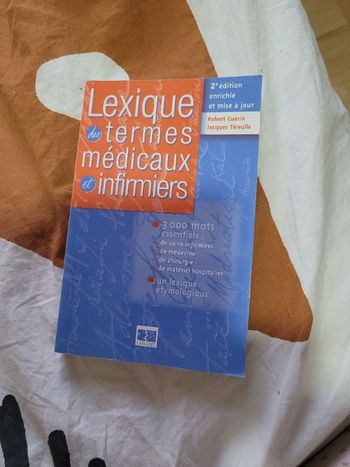 Lexique termes médicaux infirmiers
