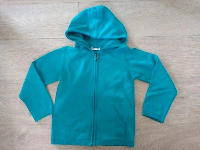 Gilet zippé vert DPAM 6 ans