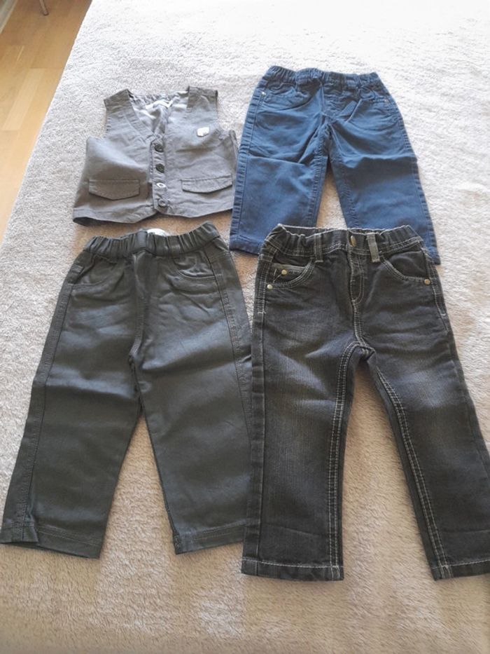 Lot vêtements garçon taille 18 mois