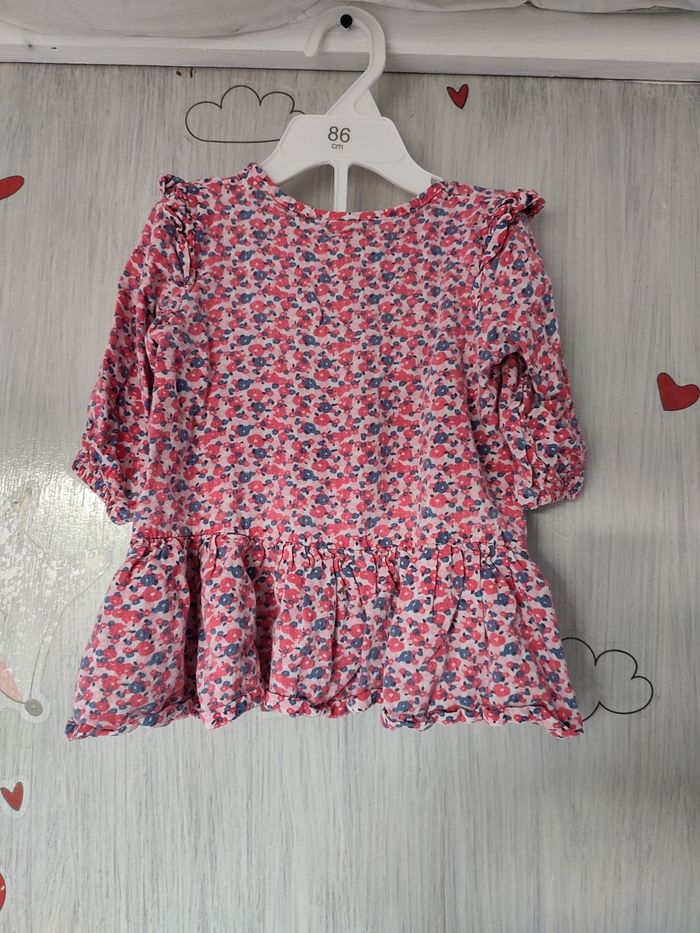 Lot blouses chemisiers chemises 18 mois - photo numéro 4