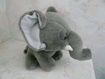 Peluche « Eléphant  » Big Headz
