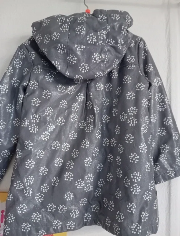 Ciré imperméable fille 4ans 🩶🌼 - photo numéro 4