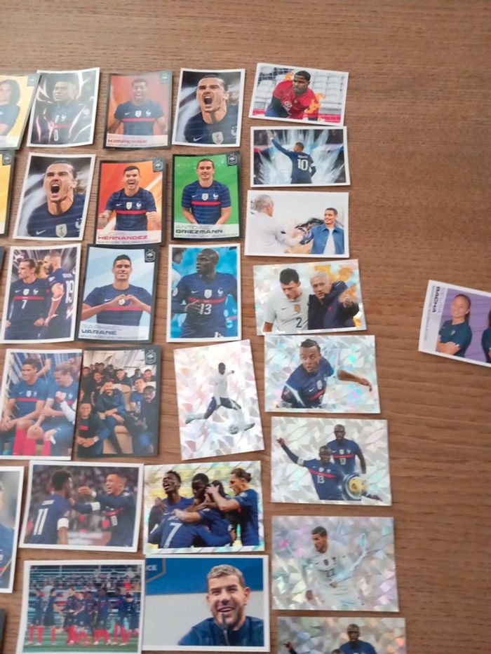 44 cartes Panini foot les bleus Neuf - photo numéro 3