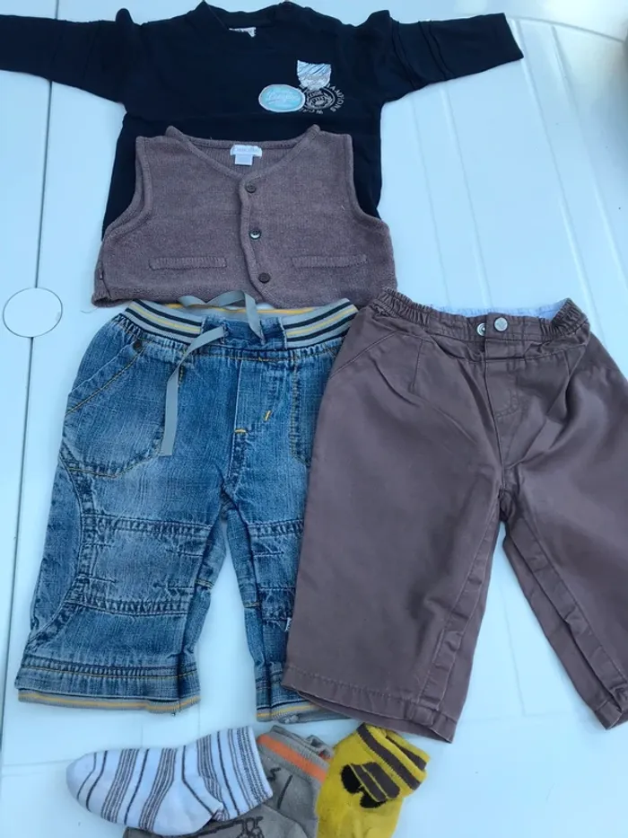 Lot 9 pièces 6 mois