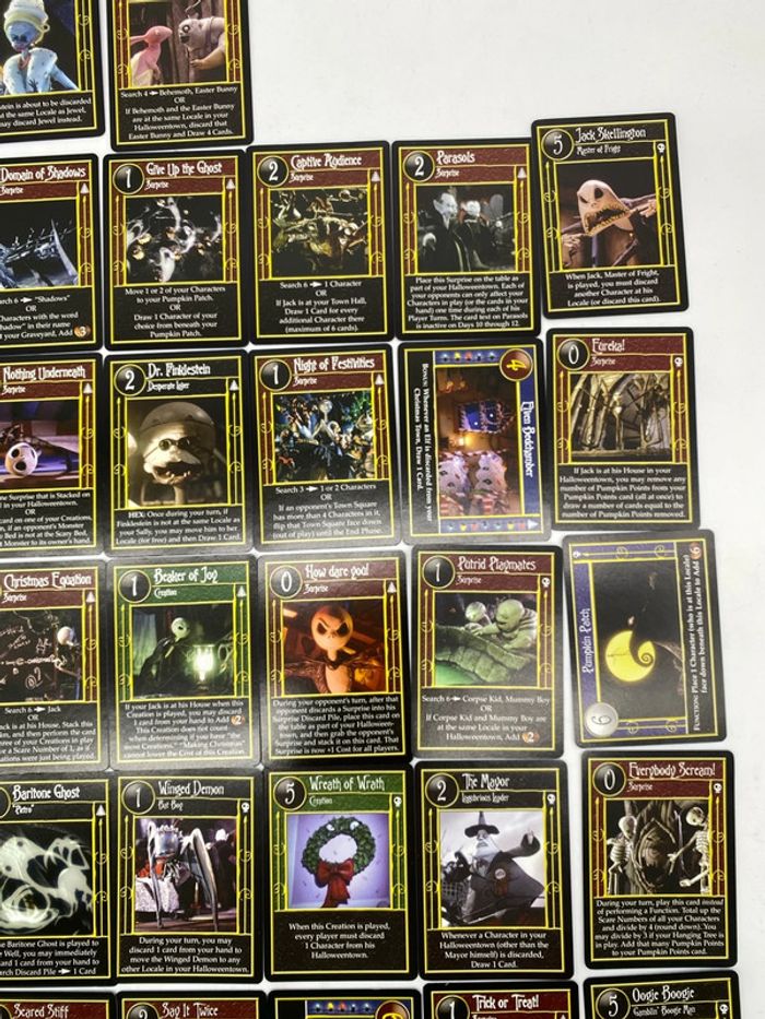 59 cards The Nightmare Before Christmas - photo numéro 6