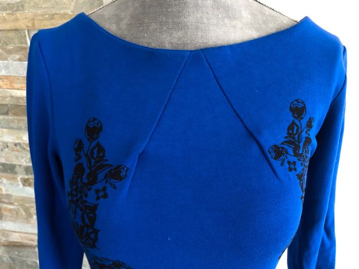 Robe bleue H&M 36 - photo numéro 2