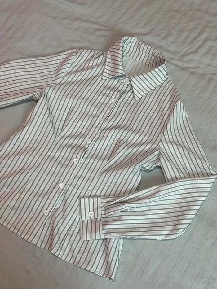 Chemise à rayures cintrée - photo numéro 2