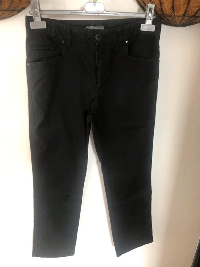 Pantalon noir Taille 38 Armand Thierry