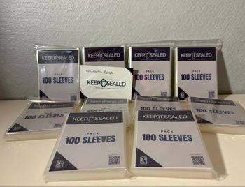Lot 6000 Sleeves Premium KIS - 60 Packs 100 Sleeves Premium KIS