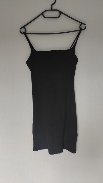 Mini robe noire Bershka