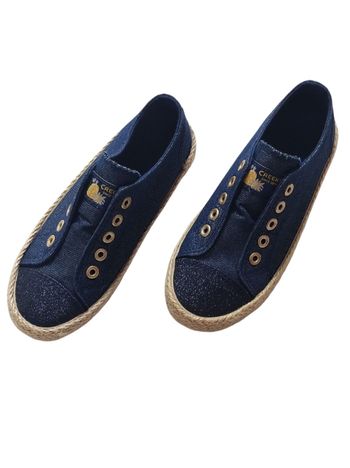 Chaussures tennis bleu brillant taille 32